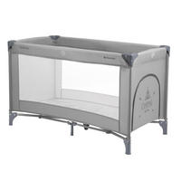 REISEBETT so gifted dunkelgrau weiche Matratzenauflage, Seiteneingang - Grau, Metall (60/120cm) - Kikka boo