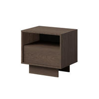 NACHTTISCH Balsi 1S 55 Baltic Storm - Walnussfarben, Holzwerkstoff (55/52/42cm) - mzm24