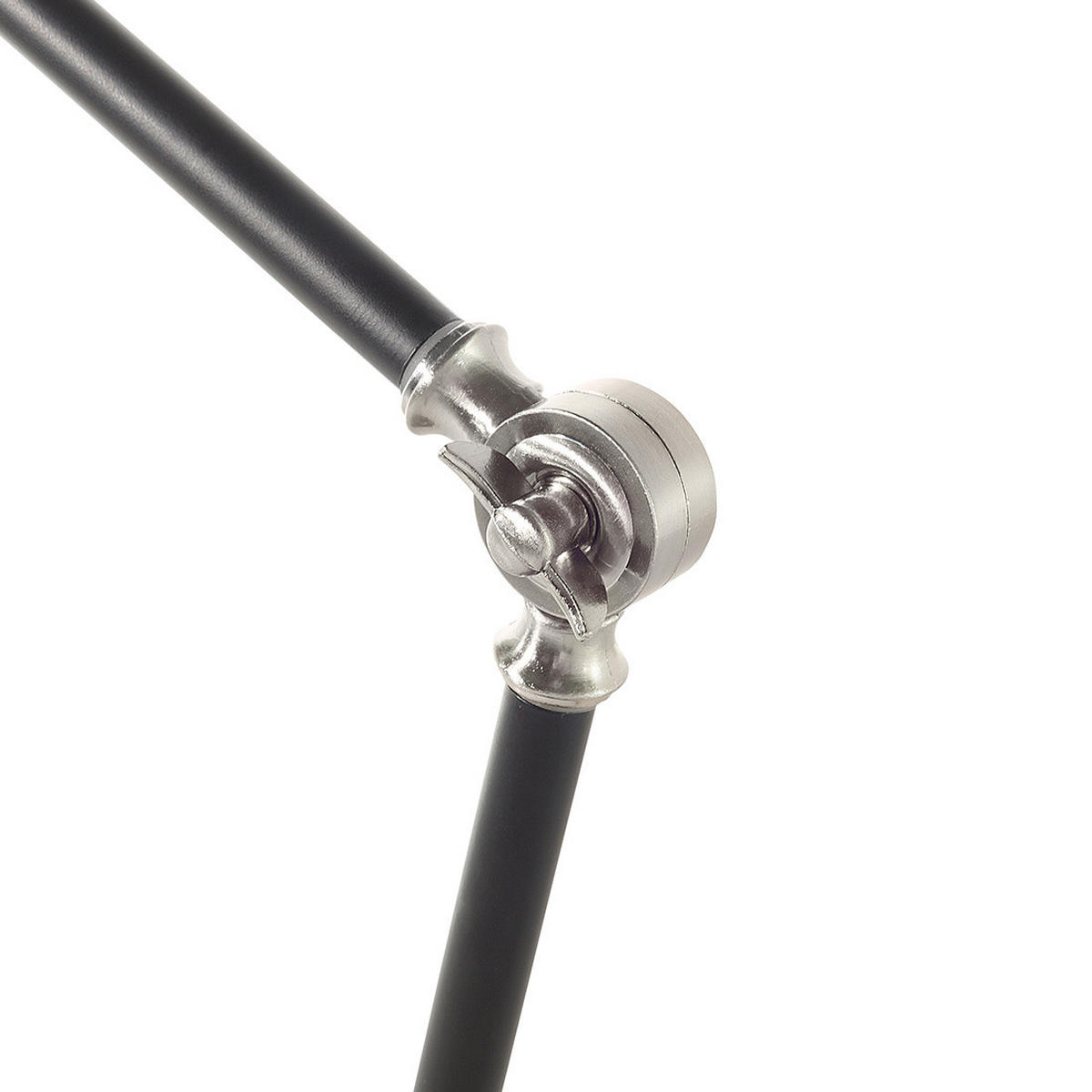 SCHREIBTISCHLAMPE Meramec 19/19/80 cm - Schwarz, Metall (19/19/80cm) - Beliani