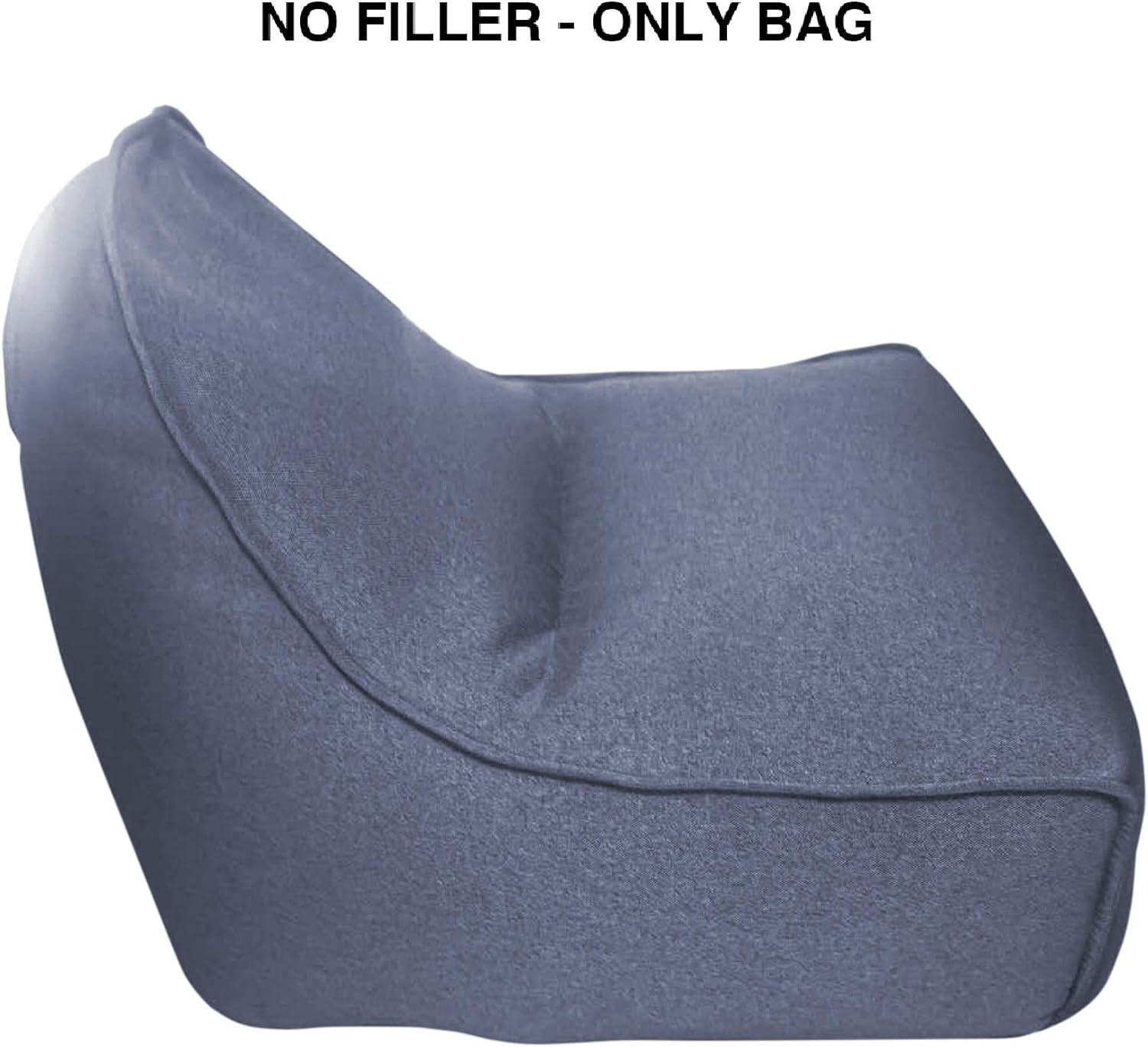 Mobili Rebecca Sitzsackbezug Blau 90x70x80 cm