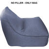 SITZSACKBEZUG Blau 90/80/70 cm - Blau, Textil (90/70/80cm) - Mobili Rebecca