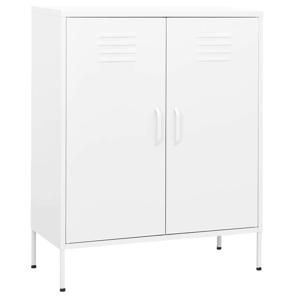 Deluke Metallschrank Weiß 80x101.5x35 cm