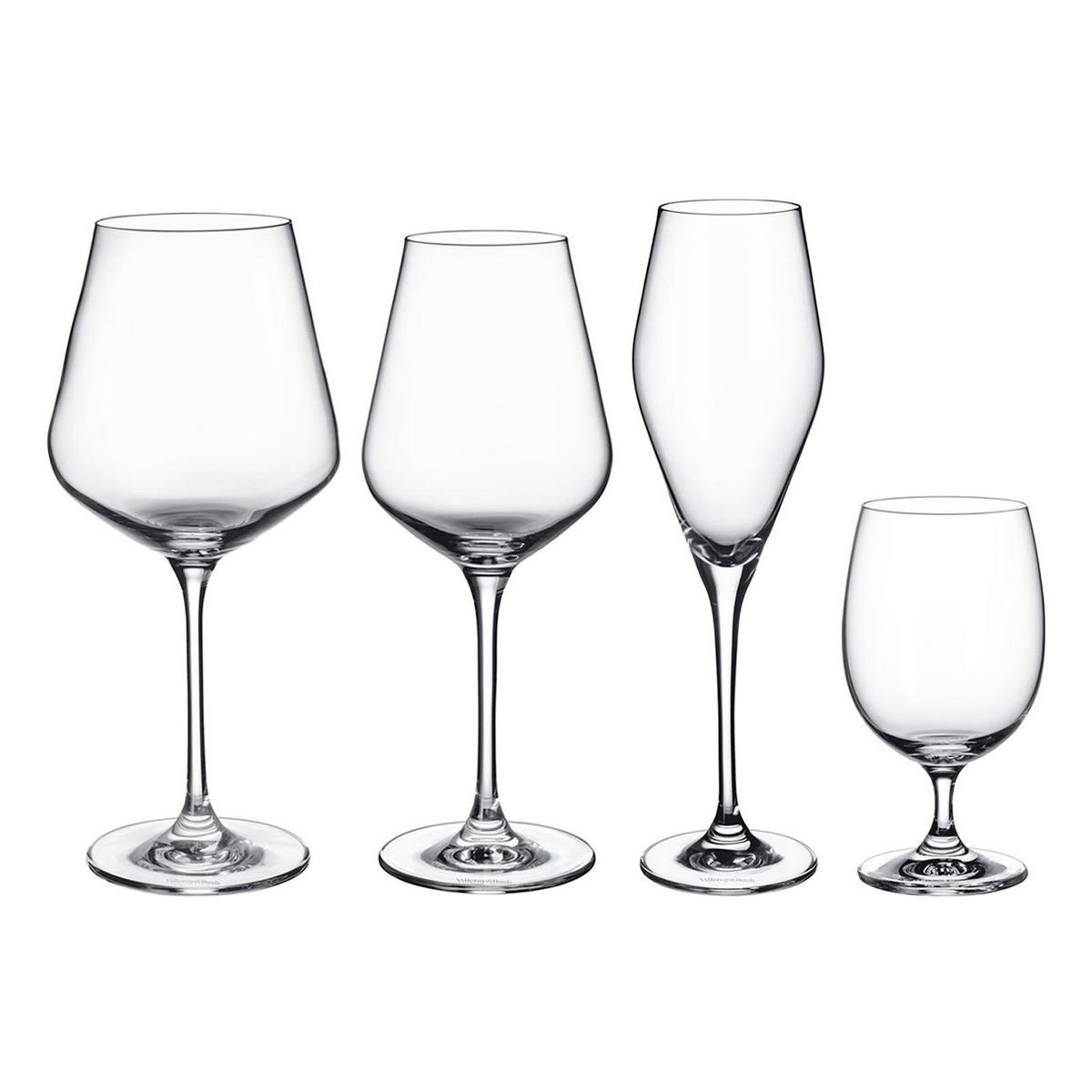 WEIN- UND SEKTGLÄSER La Divina transparent 16er Set - Transparent, Glas - Villeroy & Boch