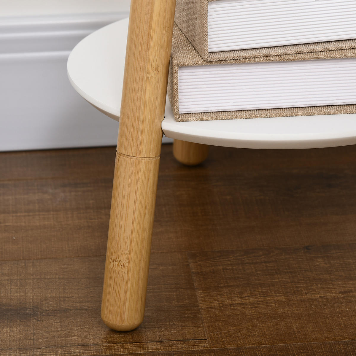 GARDEROBENSTÄNDER - Eichefarben, Holz/Metall (39.5/171/39.5cm) - HOMCOM