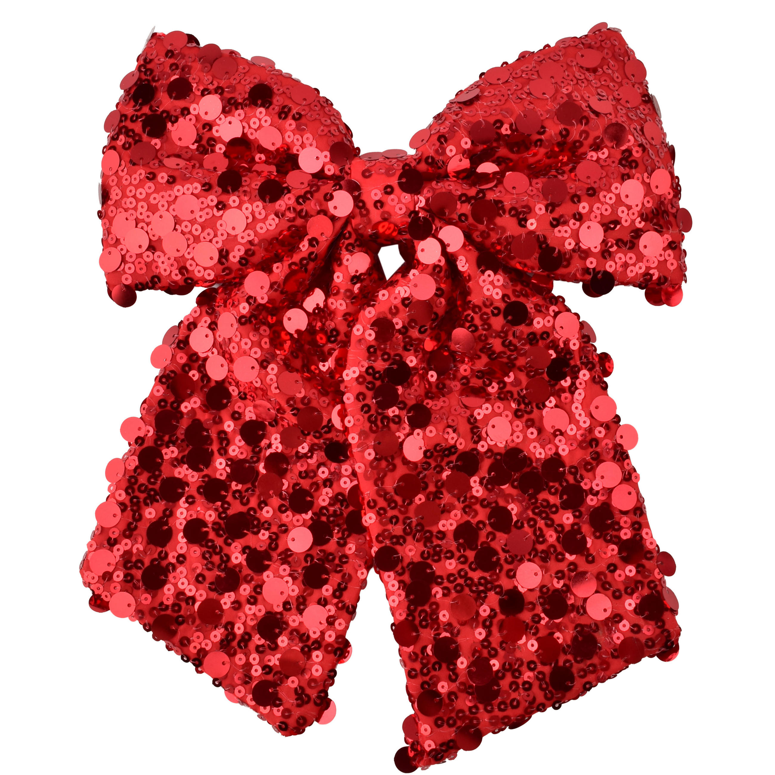 DEKOSCHLEIFE SANTA LILA Gold 28/35cm - Rot, Textil (28/35/28cm) - Mondex