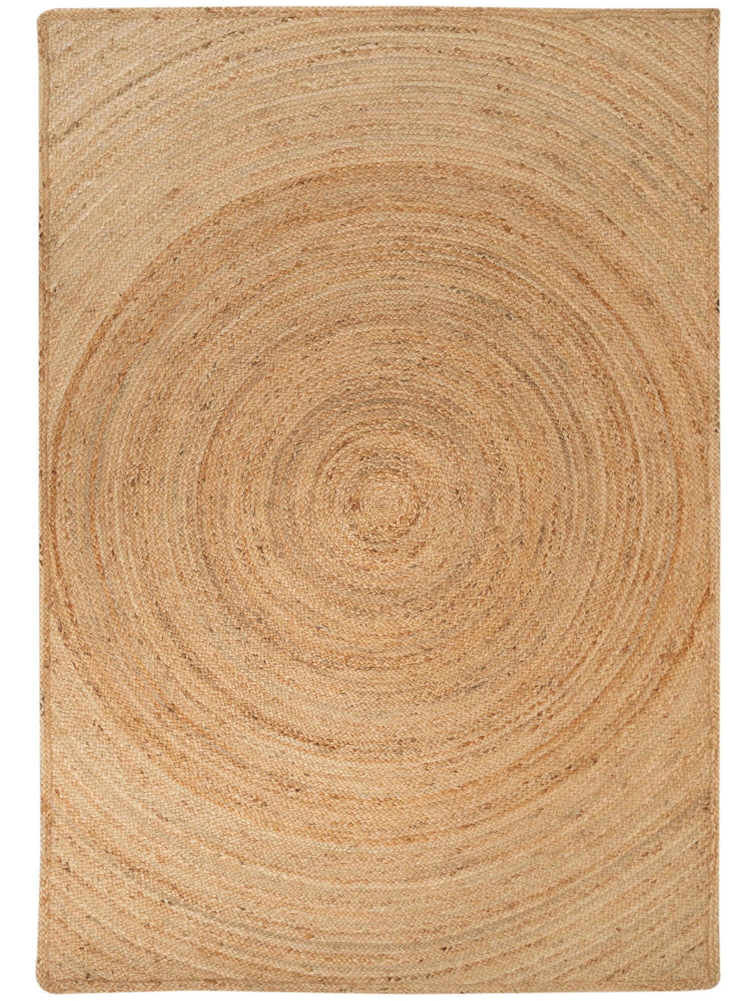 FLACHGEWEBETEPPICH 200/290 cm Goa Wirbel - Naturfarben, Naturmaterialien (200/290cm) - Steffensmeier