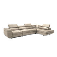 ECKSOFA WILD MAXI Rechts Beige - Beige, Holz (203/350cm) - Muffo