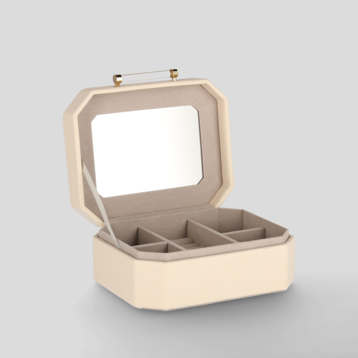 SCHMUCKKÄSTCHEN Pelosi - Beige, Keramik (18/8/13.6cm) - home&you