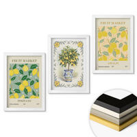 WANDBILDER 3er-Set - 20x30 cm Weißer Rahmen - Zitrusfrüchte aus Italien - Weiß, Kunststoff (20/30cm) - ArtPrintCave