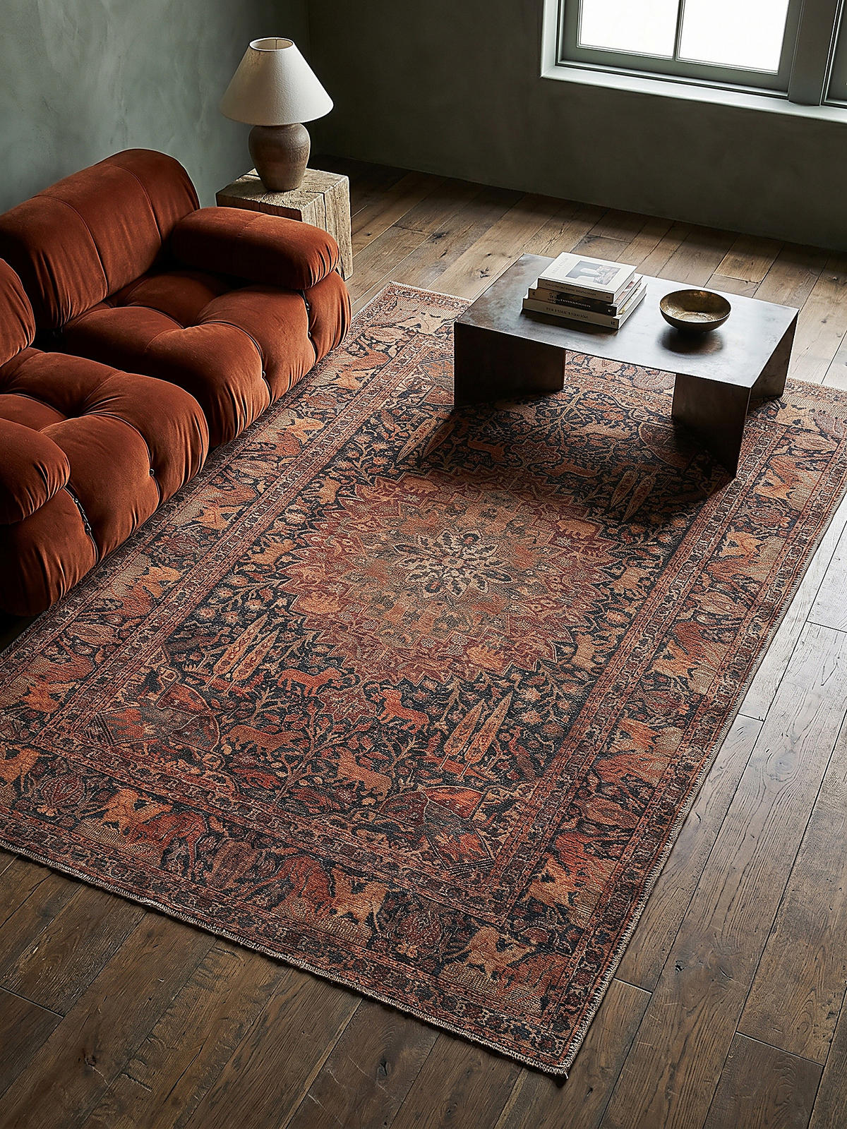 TEPPICH HURST 190/290 cm - Rot, Textil (290/190cm) - KADIMA DESIGN