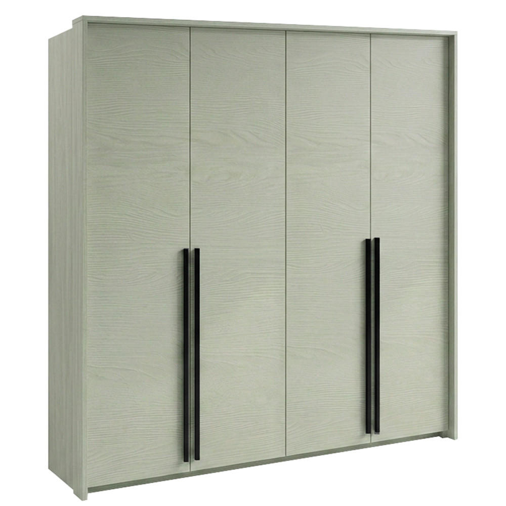 DREHTÜRENSCHRANK Giana mit 4 Türen, 210 cm, Eukalyptusfarbe - Eukalyptusholzfarben, Holzwerkstoff (210/217/65cm) - Beautysofa
