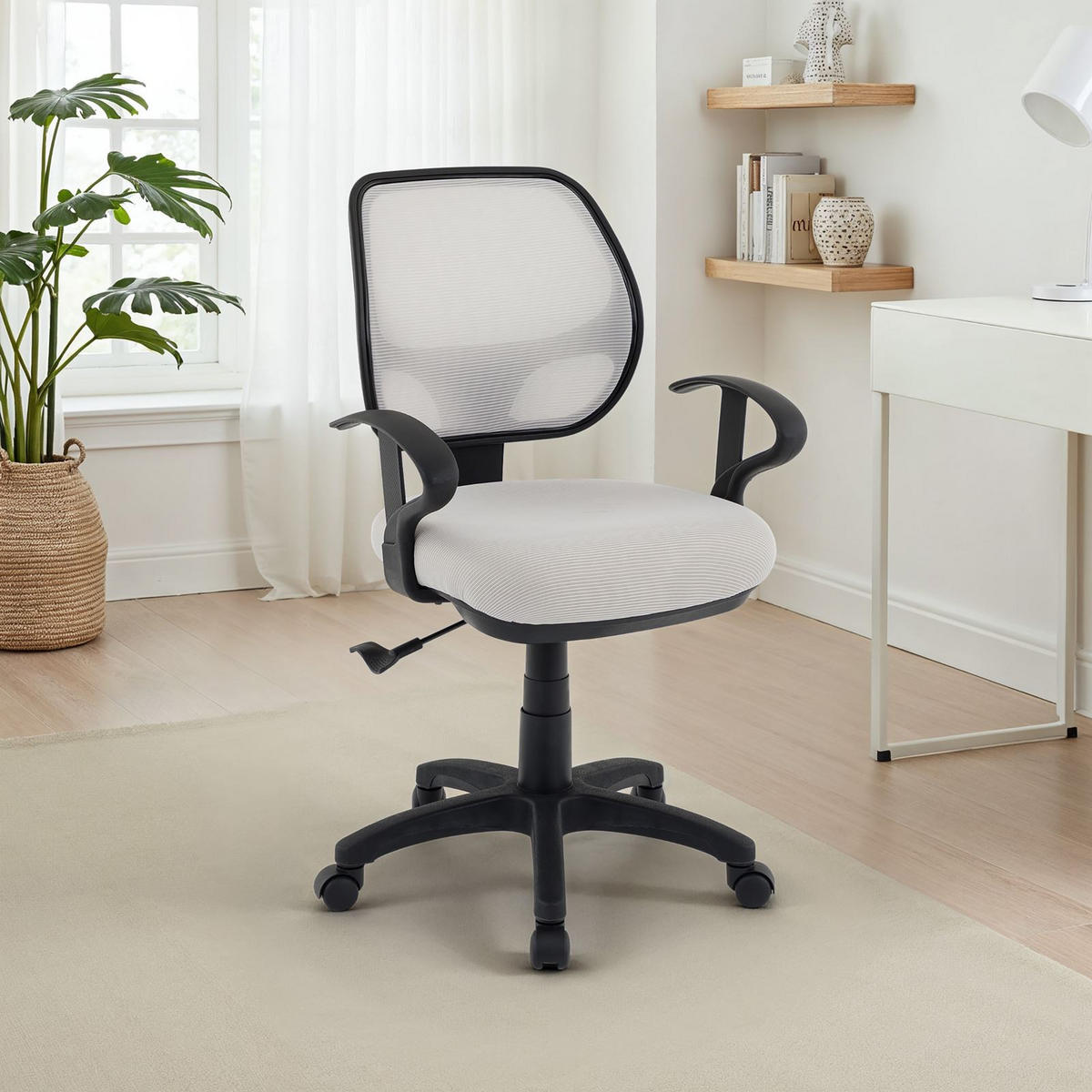 KINDERDREHSTUHL COOL-1 HELLGRAU - Hellgrau, Textil (58/97/58cm) - IDIMEX