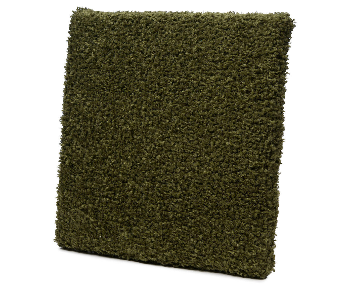 SITZKISSEN Rolf 40x40x3cm DUNKELGRÜN - Olivgrün, Textil (40/40cm) - Ambiente Trendlife by Gözze