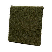 SITZKISSEN Rolf 40x40x3cm DUNKELGRÜN - Olivgrün, Textil (40/40cm) - Ambiente Trendlife by Gözze