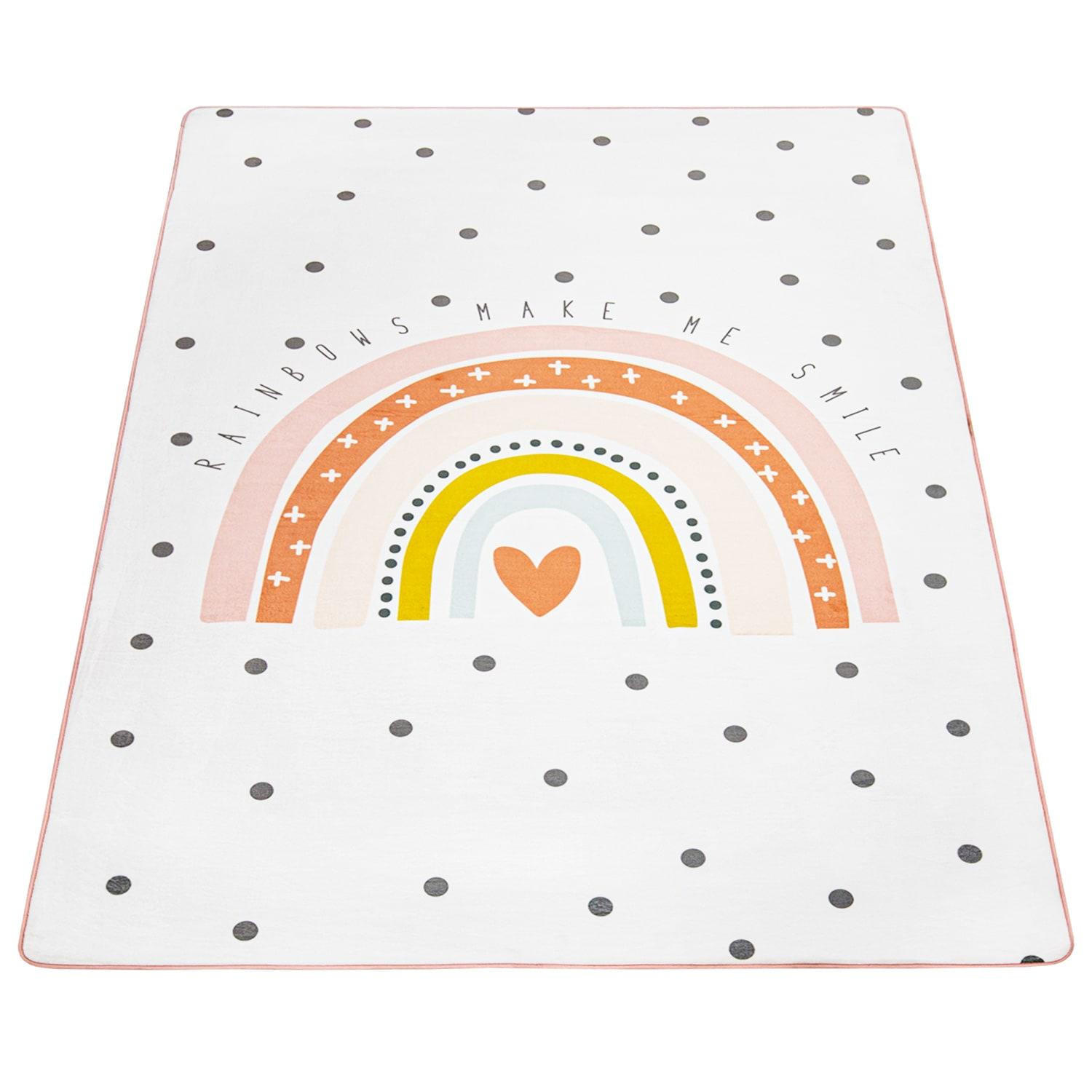 KINDERTEPPICH CHICOS 552 CREME 155X230 - Creme, Kunststoff (155/230cm) - Paco Home