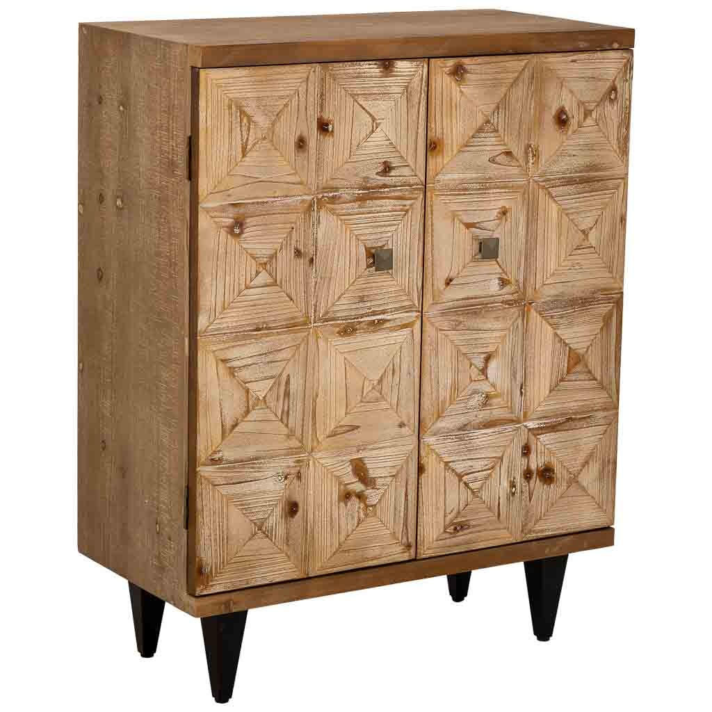 KONSOLENTISCH aus Holz, braun, 74x38x96cm - Naturfarben, Holz (38/74/96cm) - Wanderlust