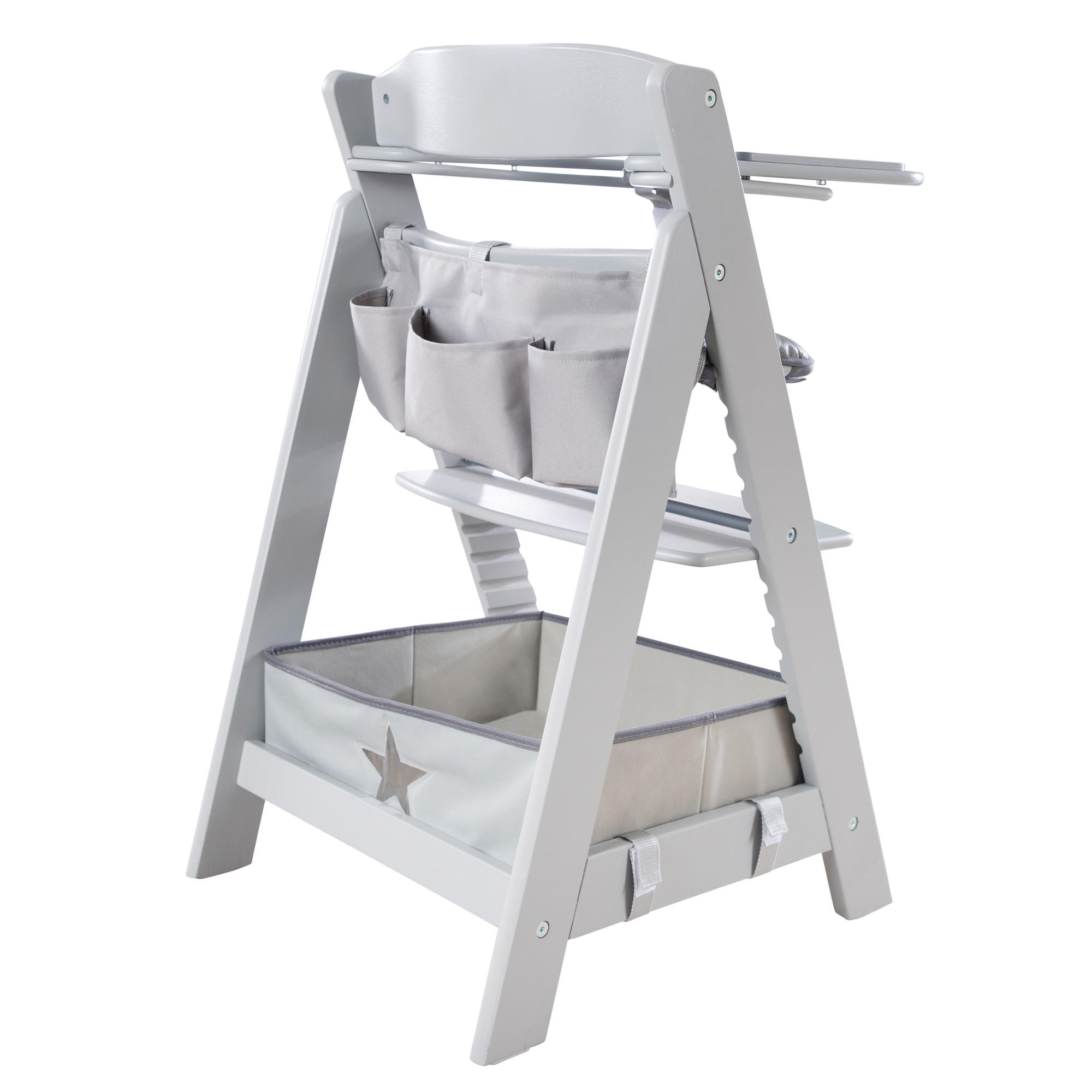 HOCHSTUHL-ORGANIZER Set für roba Sit Up & Born Up - Grau, Textil (42/19/31cm) - Roba