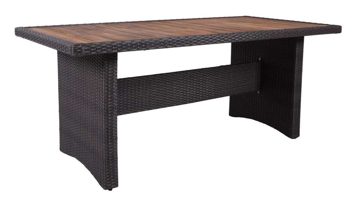 GARTEN-SITZGRUPPE Graz 5-teilig Gartenmöbel-Set - Braun, Holz - DELUKE