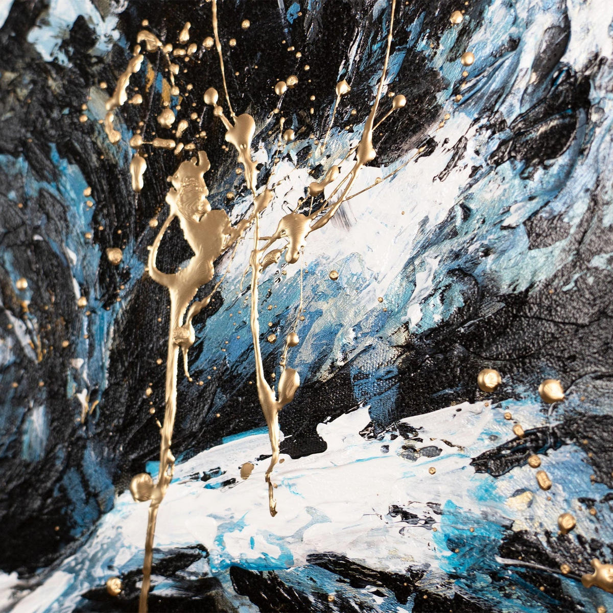 GEMÄLDE Kraft des Geistes auf Keilrahmen 115x50 cm - Multicolor, Holz (115/50cm) - YS-art gallery