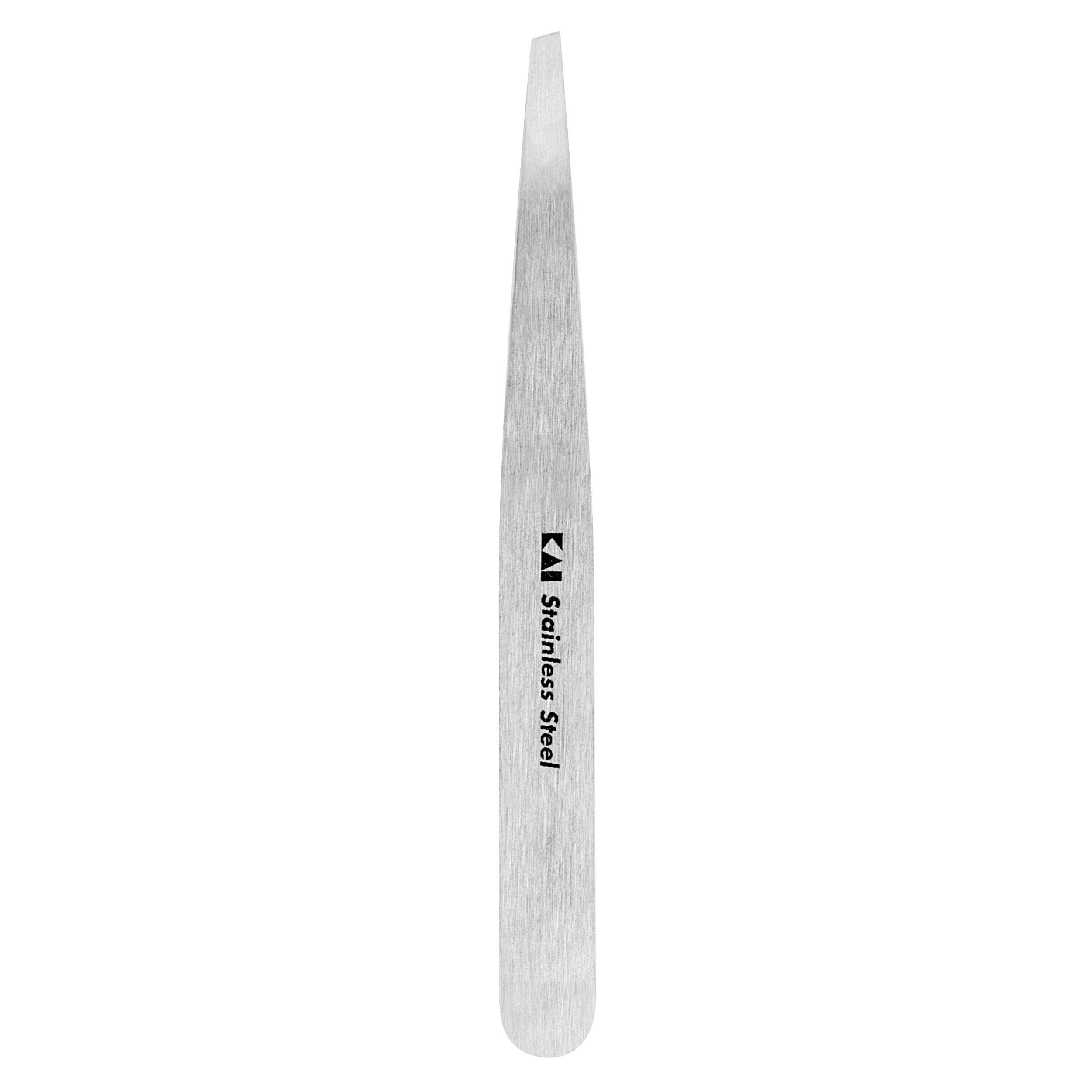 NAGELPINZETTE Seki Magoroku schräg, Edelstahl, Silberfarben - Silberfarben, Metall (0.45/1/1.4cm) - Kai Messer