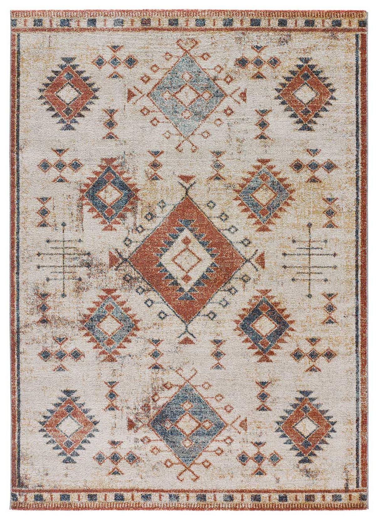 ORIENTTEPPICH Rostfarbe Parma 120/170 cm - Currygelb, Naturmaterialien/Textil (120/170cm) - Atticgo