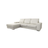 ECKSOFA Nevio In Scala - Beige, Holzwerkstoff/Textil (312/202cm) - Fun Möbel