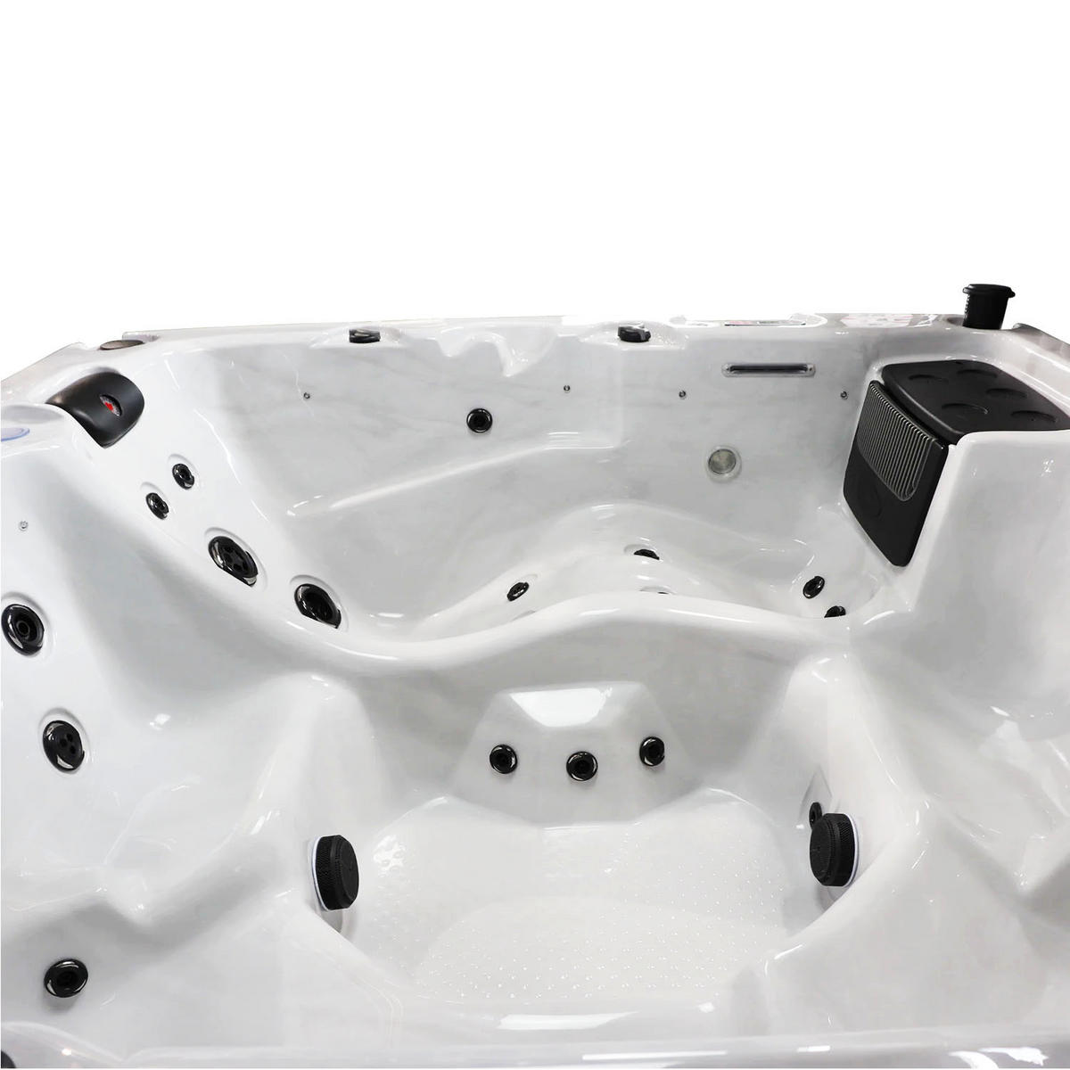 WHIRLPOOL Thunder Bay UV Whirlpool - Weiß Hochglanz, Kunststoff (219/82/219cm) - Canadian Spa Company