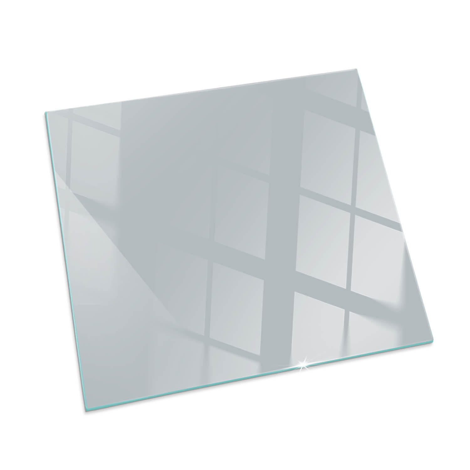 ArtPrintCave Glasplatte Grau 60x60x0.4 cm