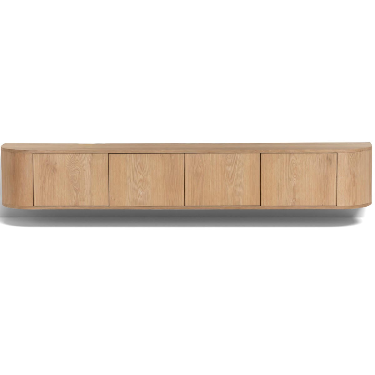 TV-MÖBEL Novero Braun 35/220/33 cm - Braun, Holz (220/33/35cm) - Livingfurn