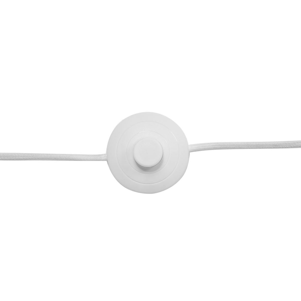 STEHLAMPE Hetton 35/35/175 cm - Weiß, Holz (35/35/175cm) - Beliani