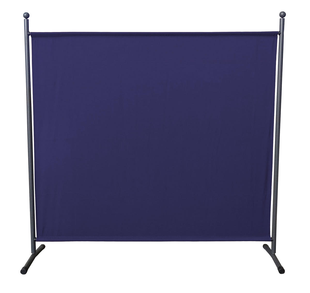 PARAVENT 2 Stück 1-tlg. 180x178 cm Blau - Blau, Metall (178/180cm) - QUICK STAR