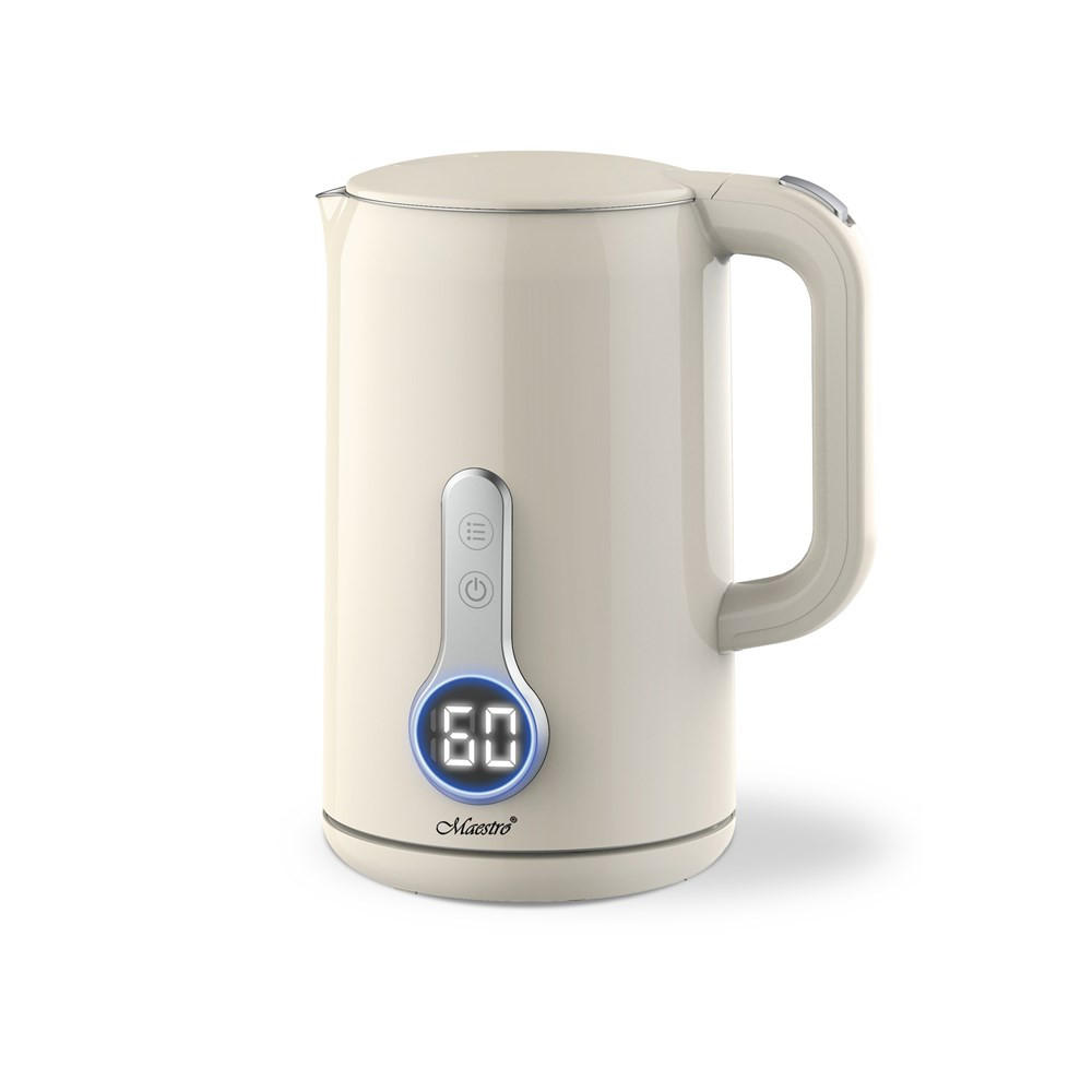 WASSERKOCHER ELEKTRISCH Creme 16/16/25 cm MR025IVORY - Creme, Metall (16/25/16cm) - Maestro 
