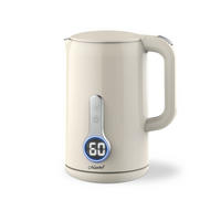 WASSERKOCHER ELEKTRISCH Creme 16/16/25 cm MR025IVORY - Creme, Metall (16/25/16cm) - Maestro 