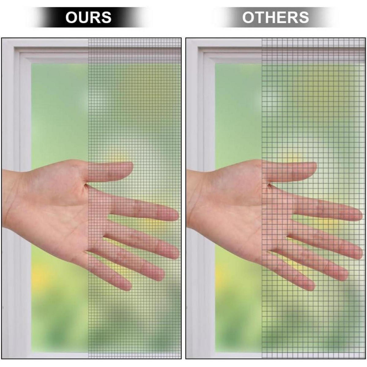 FLIEGENGITTER Fenster 200 x 250 cm Grau - Grau, Textil (1/1/1cm)