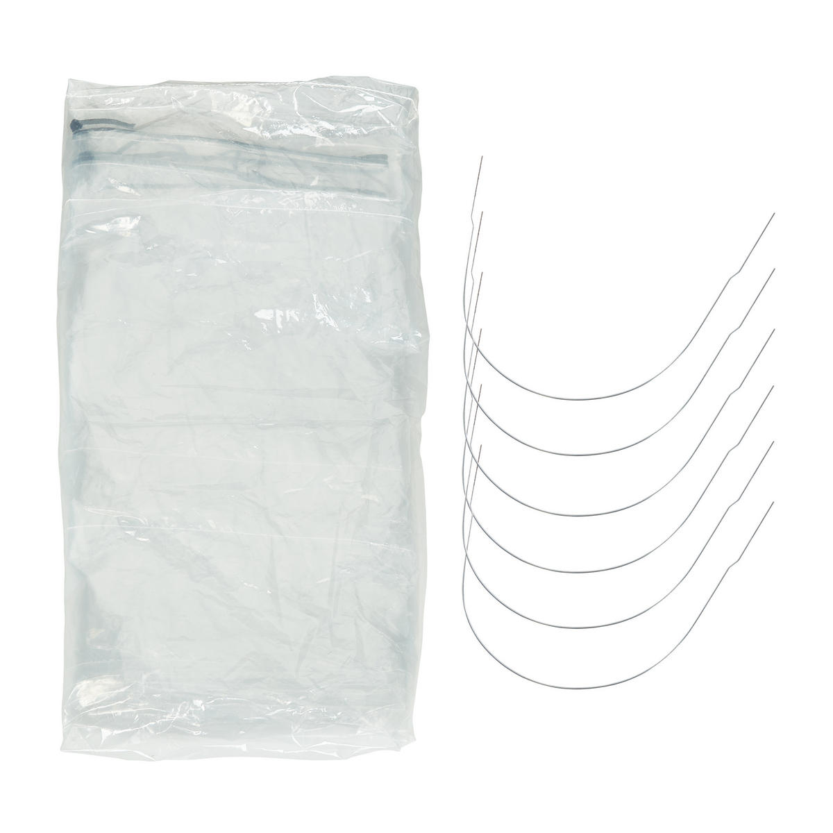 PFLANZTUNNEL - Transparent, Kunststoff/Metall (58.5/43/370cm) - Relaxdays