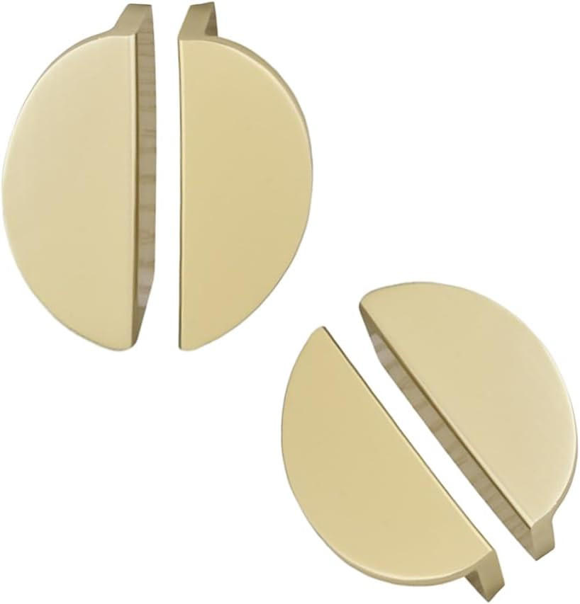 MÖBELGRIFF Gold Gebürstet 4er-Set - Goldfarben, Metall (0.37/2/0.8cm)