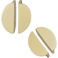 MÖBELGRIFF Gold Gebürstet 4er-Set - Goldfarben, Metall (0.37/2/0.8cm)