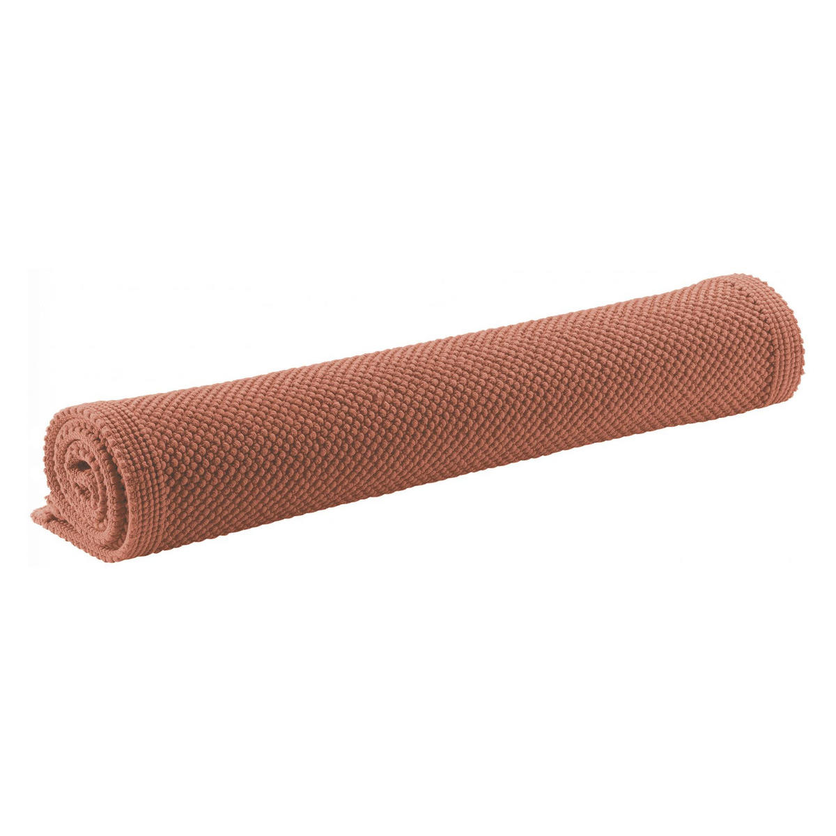 BADEMATTE Etia kakao 54 x 110 cm - Dunkelbraun, Textil (54/110cm) - Vivaraise