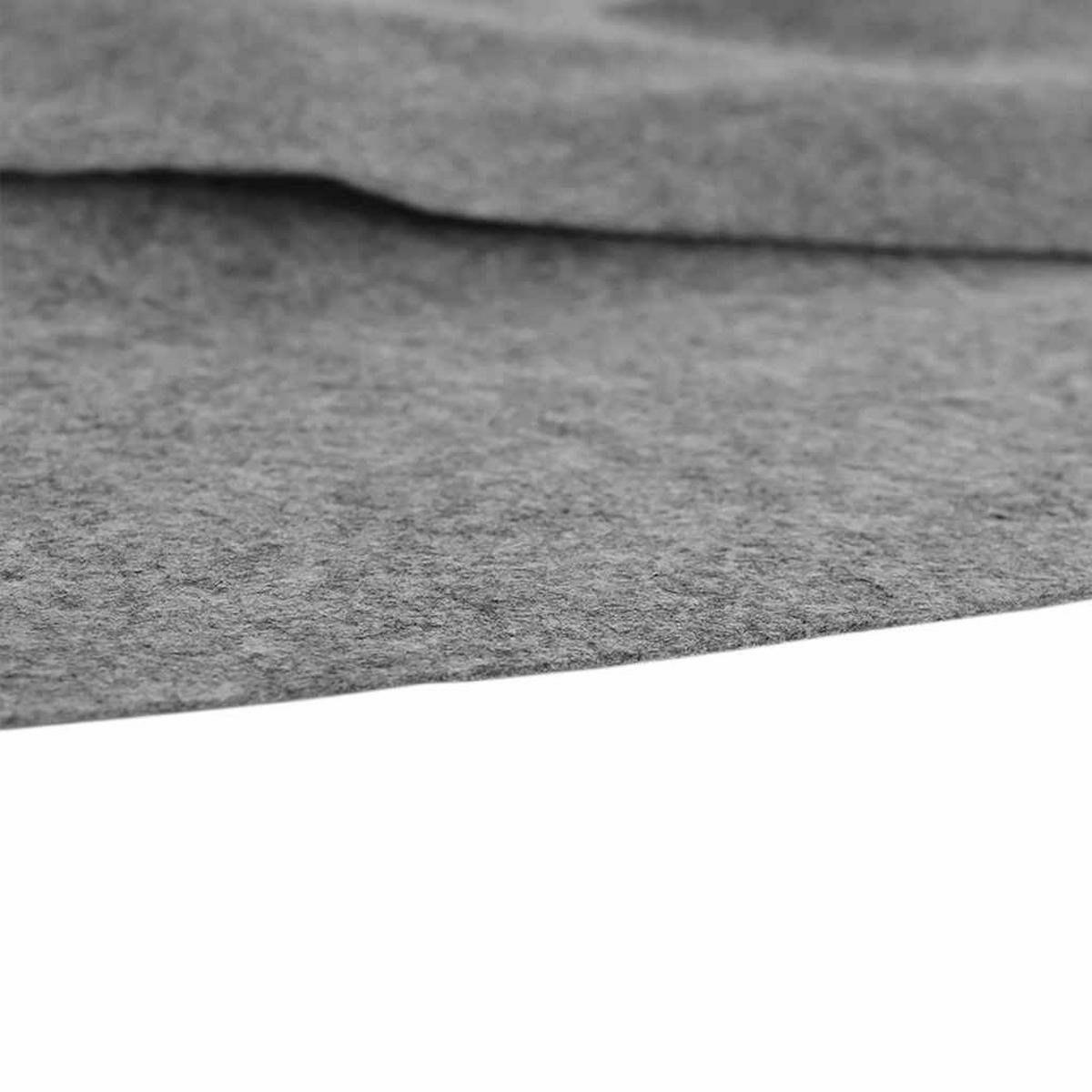 POOL-BODENTUCH Hellgrau Ø306 Cm Polyester Geotextil - Grau, Textil (306/306cm) - vidaXL