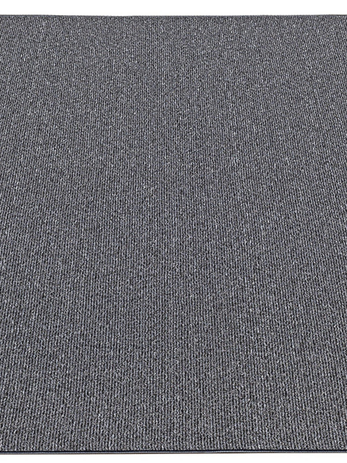 TEPPICH Niederflor Uni COLFOSCO Polypropylen Beige 133 x 133 cm - Anthrazit, Textil (160/230cm) - KADIMA DESIGN