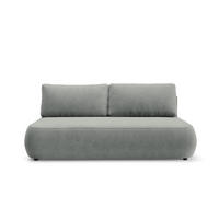 SCHLAFSOFA mit Bettkasten Grau - Schwarz/Grau, Holz/Holzwerkstoff (210/82/106cm) - Furnisell