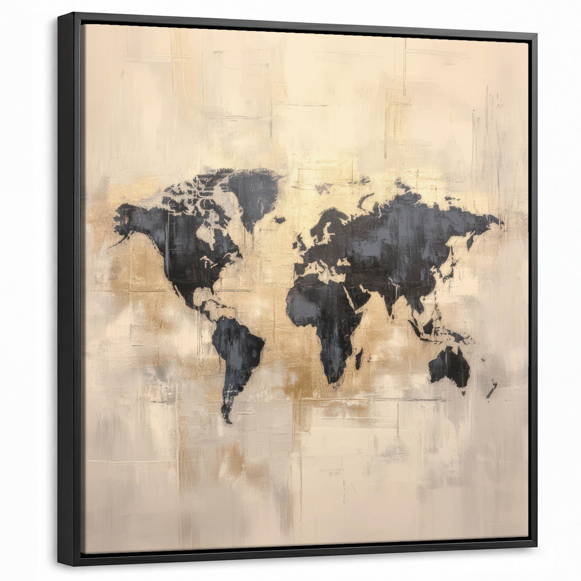 MuchoWow Leinwand Kupfer 50x50 cm