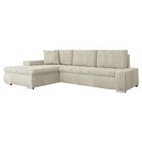 ECKSOFA Orkan Mini Cord - Naturfarben, Holz/Textil (265/185cm) - MIRJAN24