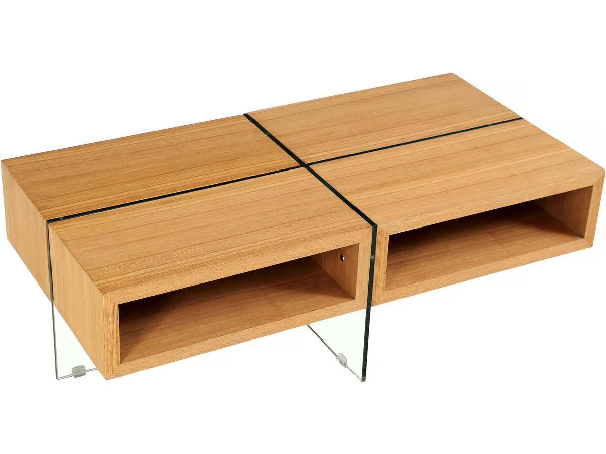 COUCHTISCH milano Braun - Braun, Holz (120/60/40cm) - Habitat Garten