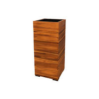 PFLANZKASTEN 33x72 cm, Braun, Akazienholz - Braun, Holz (33/72/33cm) - dasmöbelwerk