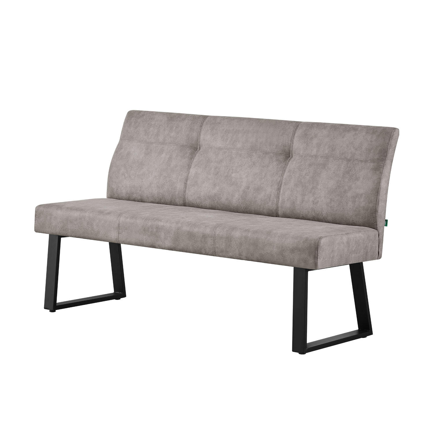 SITZBANK JOY - Grau, Metall (160/89/65cm) - DUBI Möbel