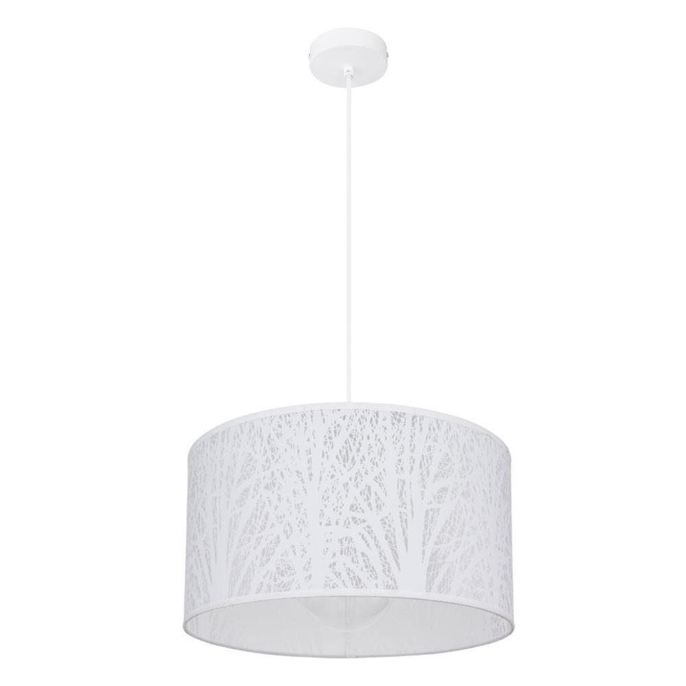 LED HÄNGELEUCHTE PINNI Metall Weiß - Weiß, Metall (38/38/120cm) - Globo Lighting