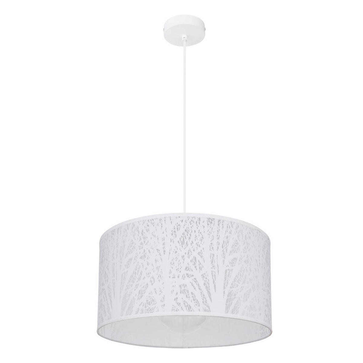 LED HÄNGELEUCHTE PINNI Metall Weiß - Weiß, Metall (38/38/120cm) - Globo Lighting