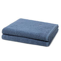 DUSCHTUCH Vita 2er-Set - Dunkelblau, Textil (70/140cm) - Ross