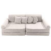 KINDERSOFA, Aesthetic, Cord, Ecru - Ecru, Textil (160/48/80cm) - MeowBaby